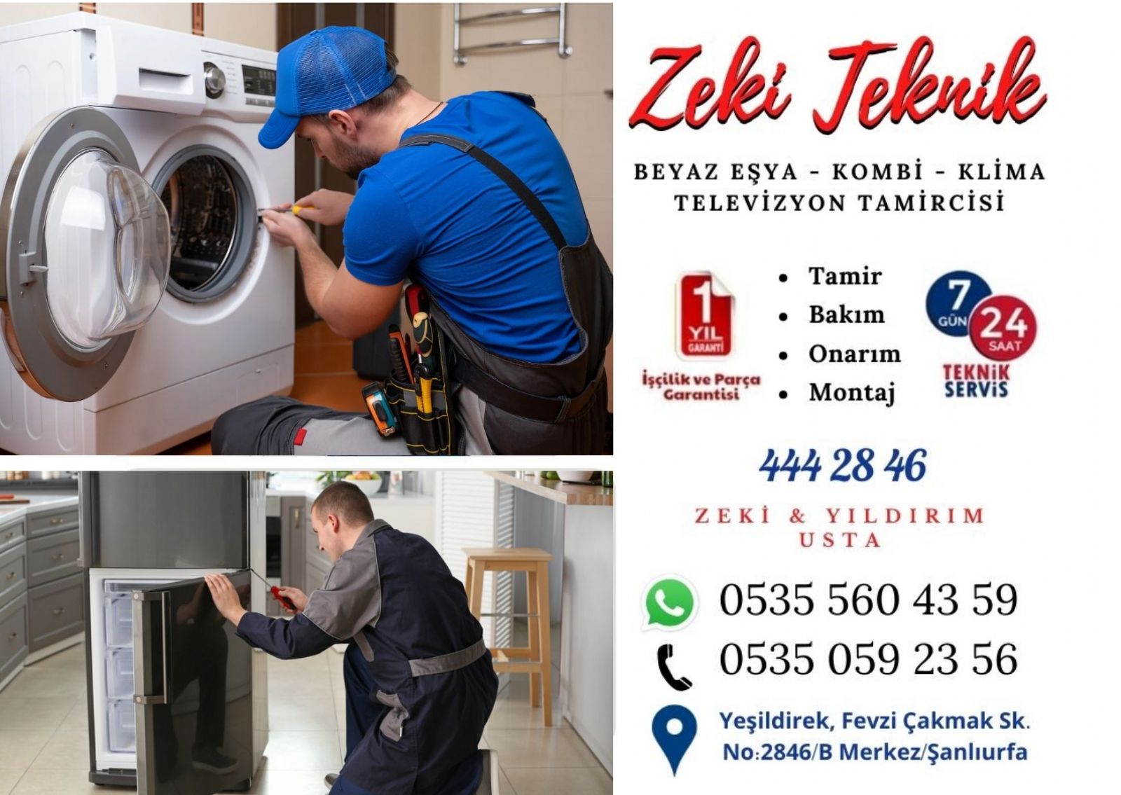 Karaköprü Beyaz Eşya Servisi